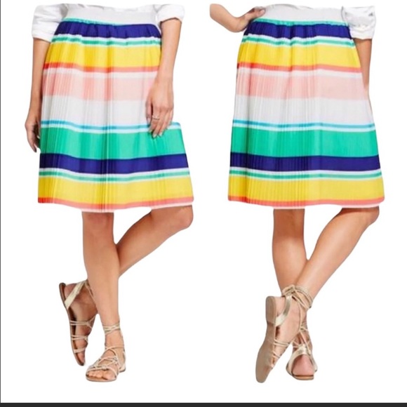 Merona Color Block Skirt - Picture 4 of 5